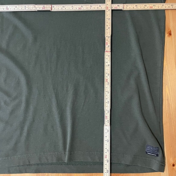 Nike 6.0 Dri-Fit Mens Olive Green Pocket T-Shirt Short Sleeve Crew Neck L Rare - Picture 8 of 8